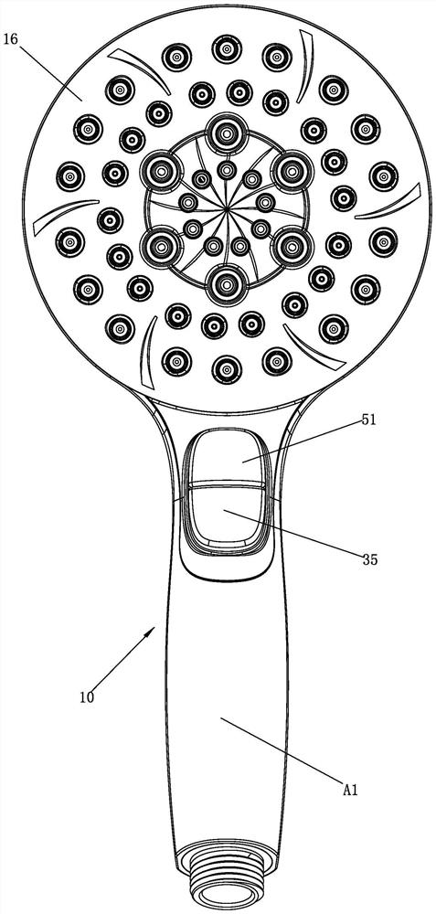 Waterway control device and hand-held water outlet device