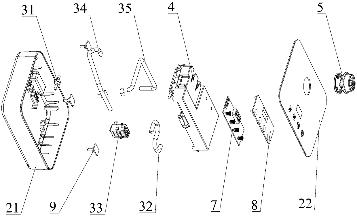 Tea tray machine and heating control method thereof