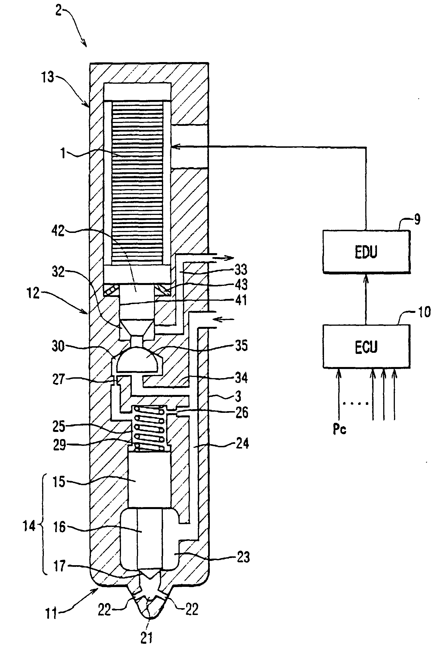 Fuel injection control system for engine