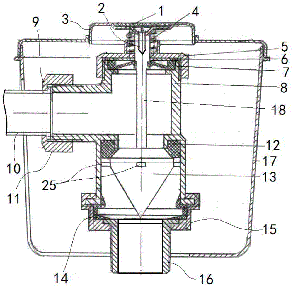 Self-closing water-saving valve