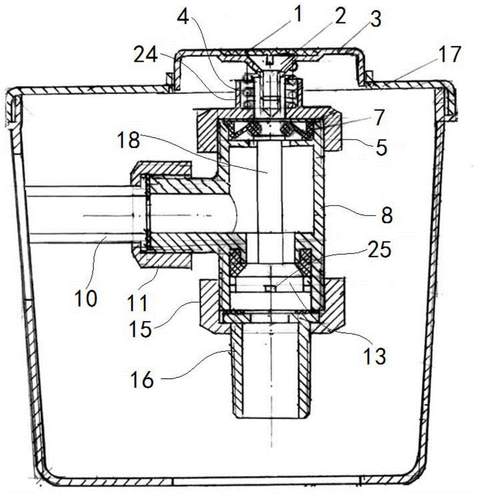 Self-closing water-saving valve