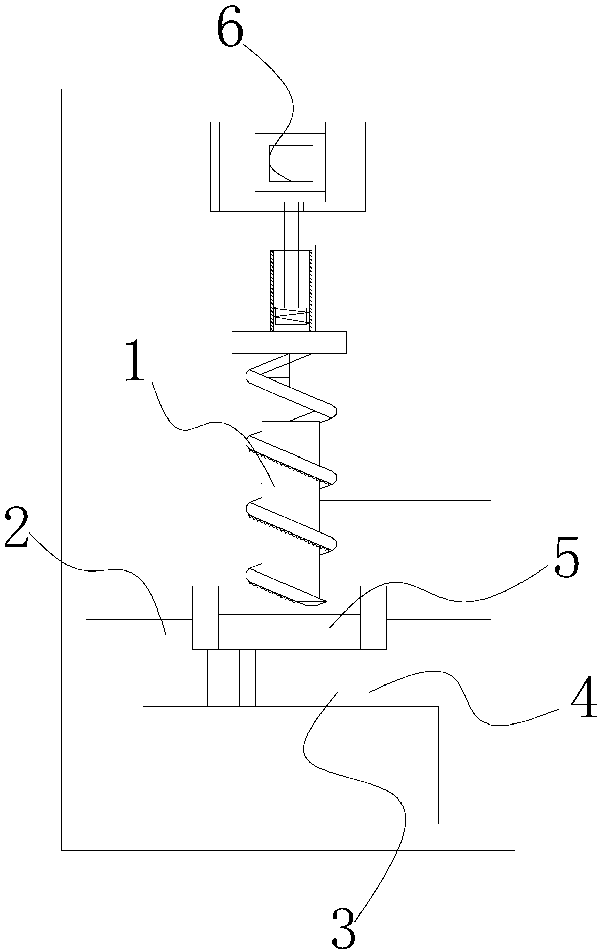 Device for cutting circular blocky sponge