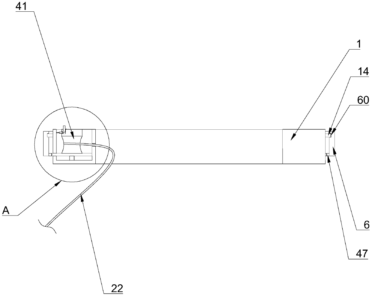 ovarian traction hanger