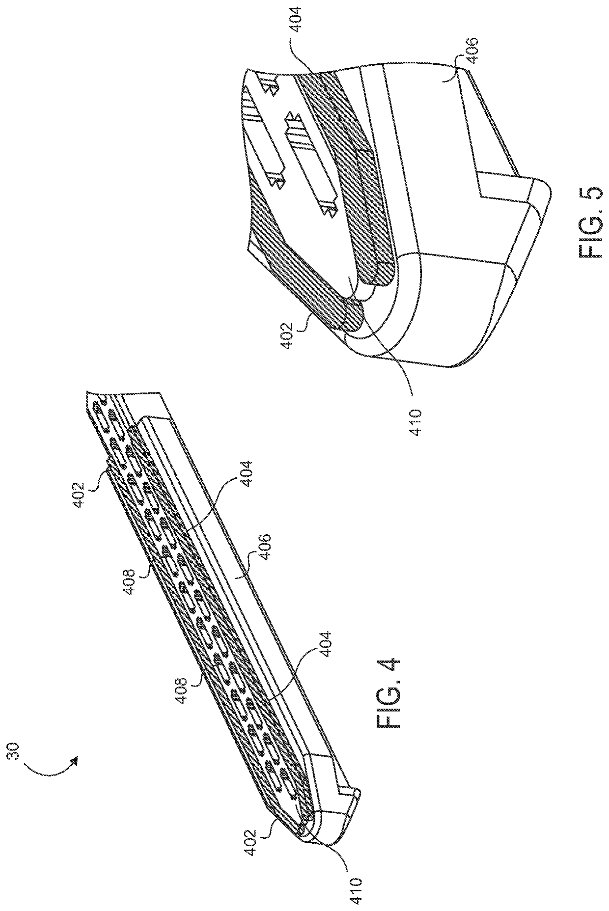 Control and electrical connections for electrode endocutter device