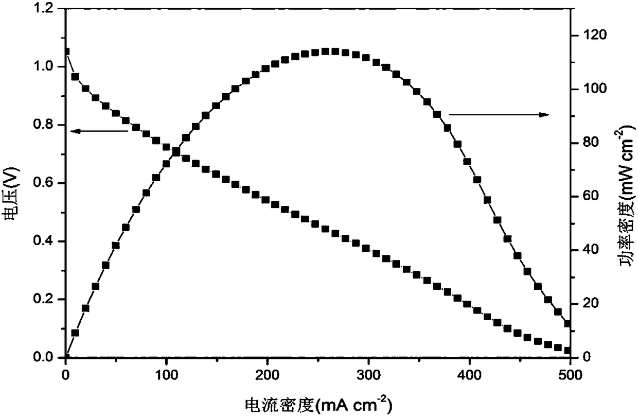 Preparation method of alkaline anion exchange membrane fuel cell membrane electrode