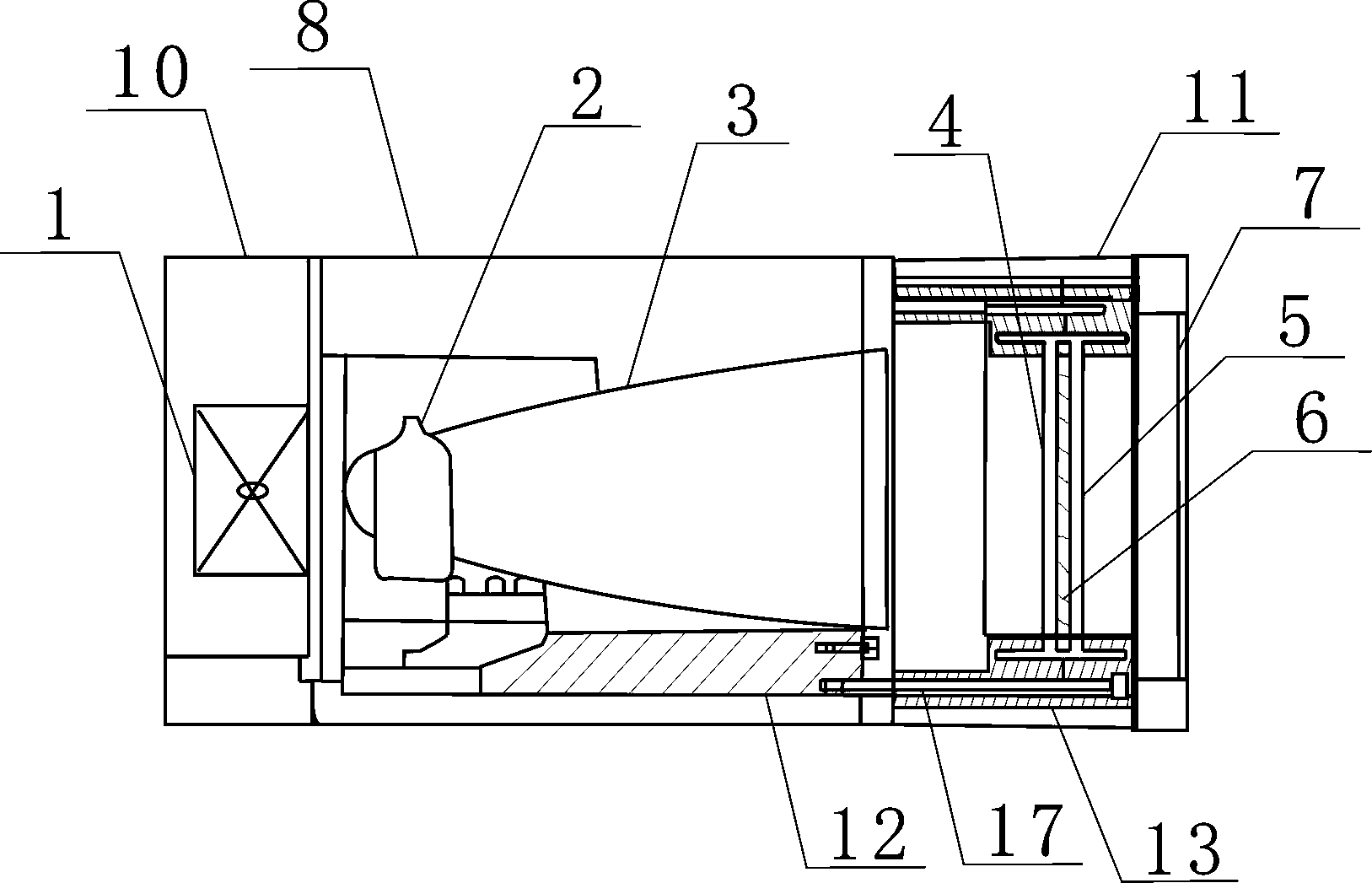 Information-content broad-width optical band filter