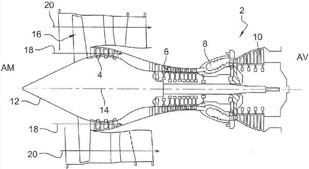 Method for carrying out work on a rotor and associated foil