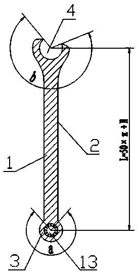 Section bar for quickly modeling by using circular vertical column and polygonal vertical column and method for modeling by using section bar