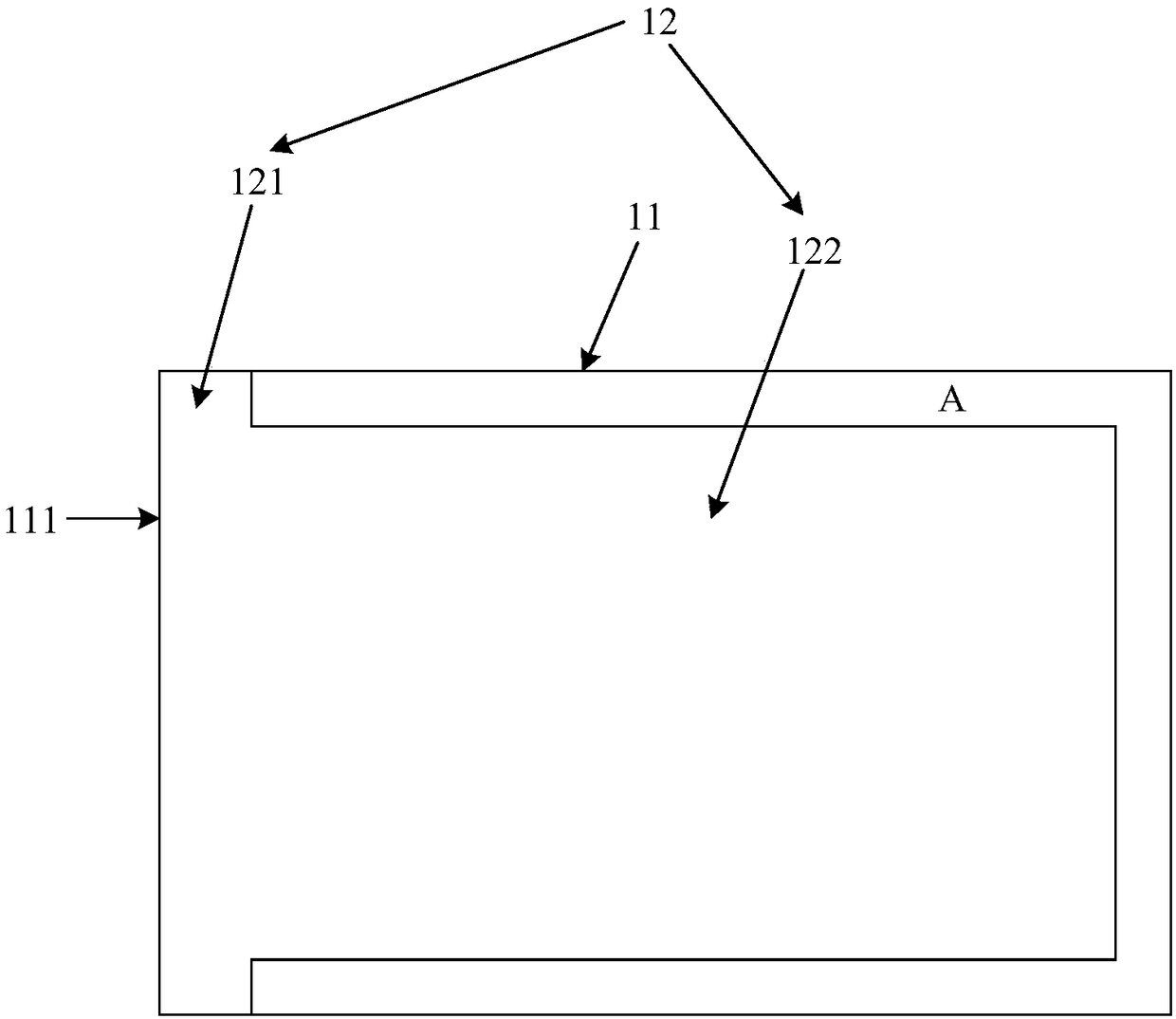 Flexible display panel separation method and device