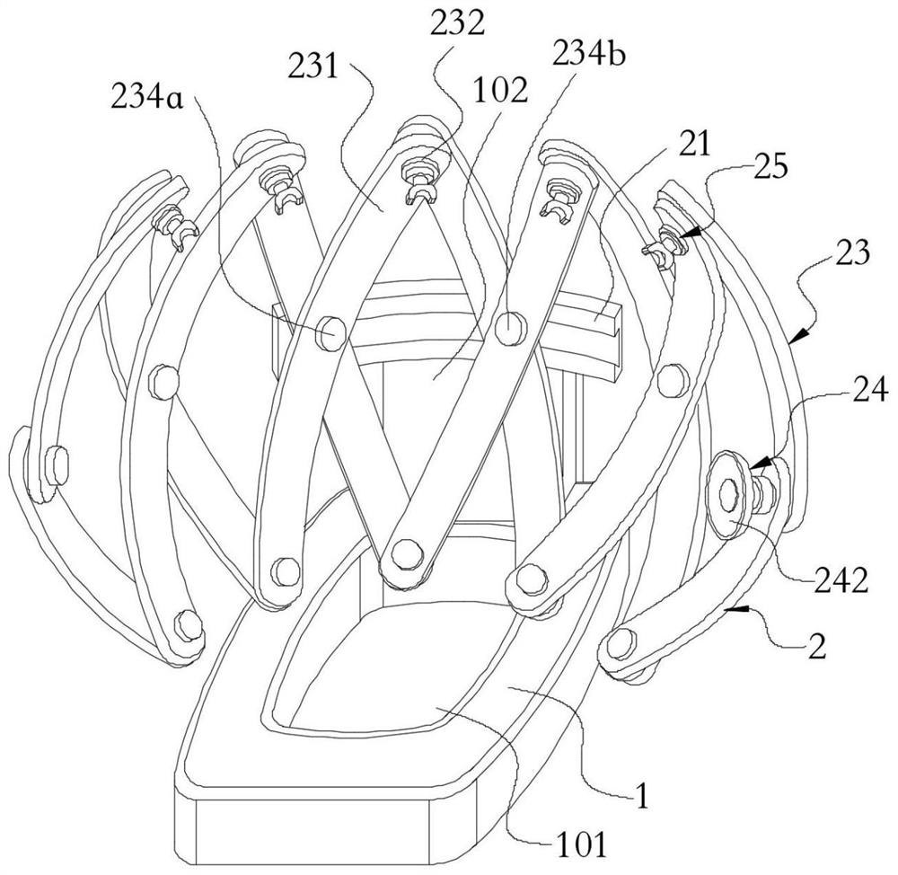 A device for immobilizing the patient's head during cervical spine surgery