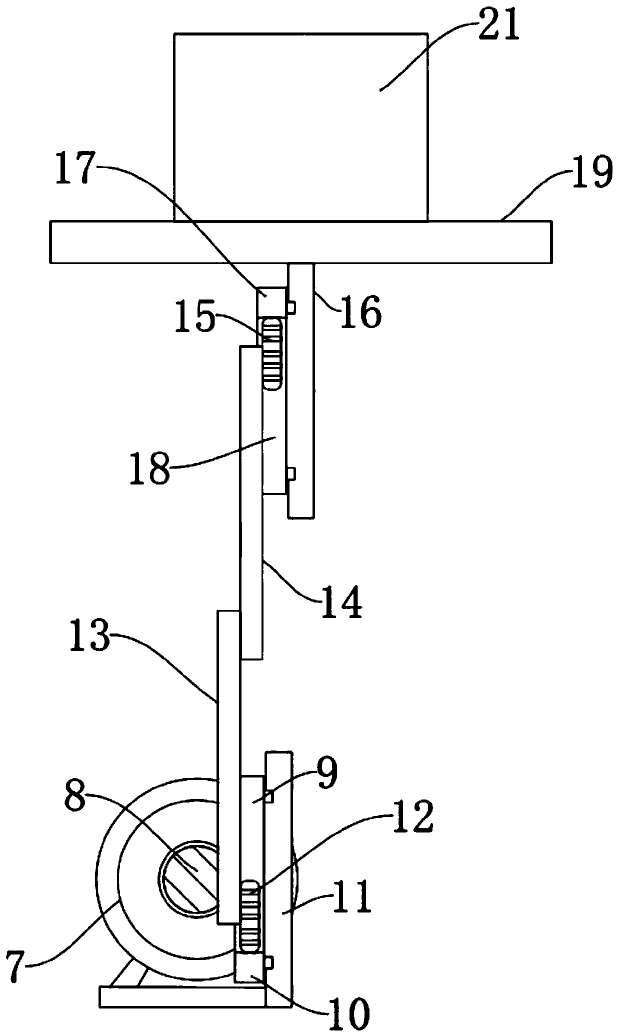 Operating table for maintenance of electronic products