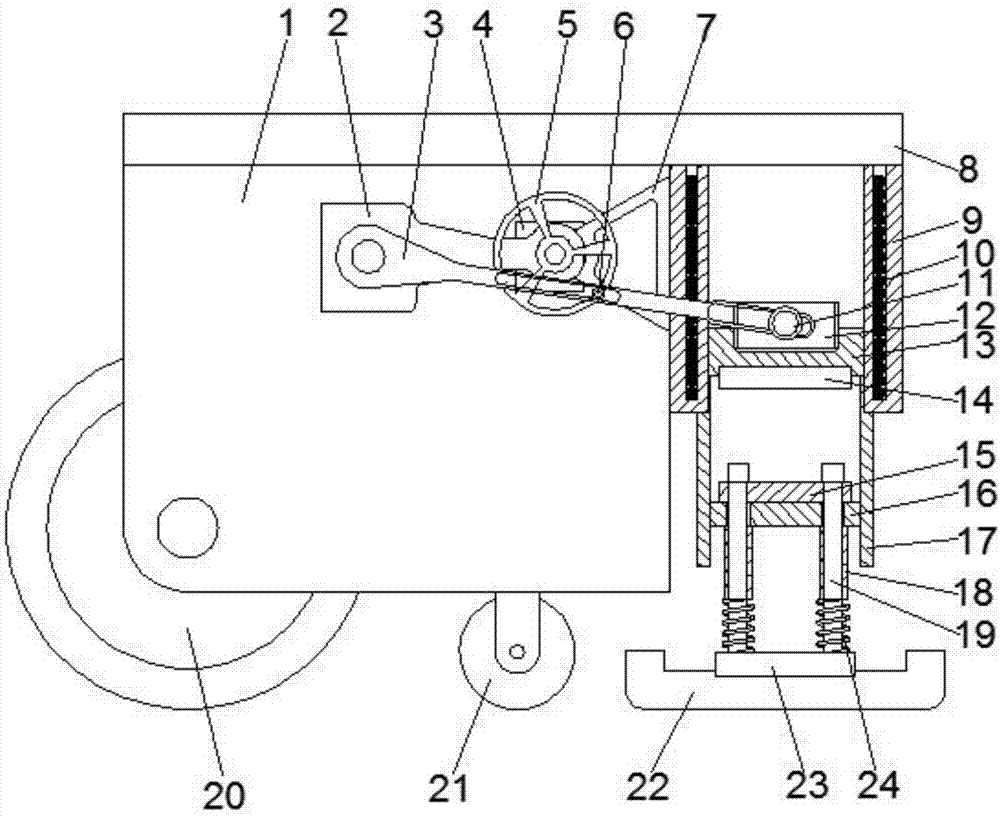 Ground ramming device