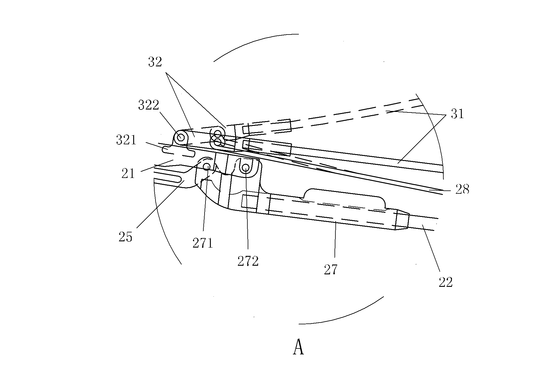 Double-layer wind-proof umbrella