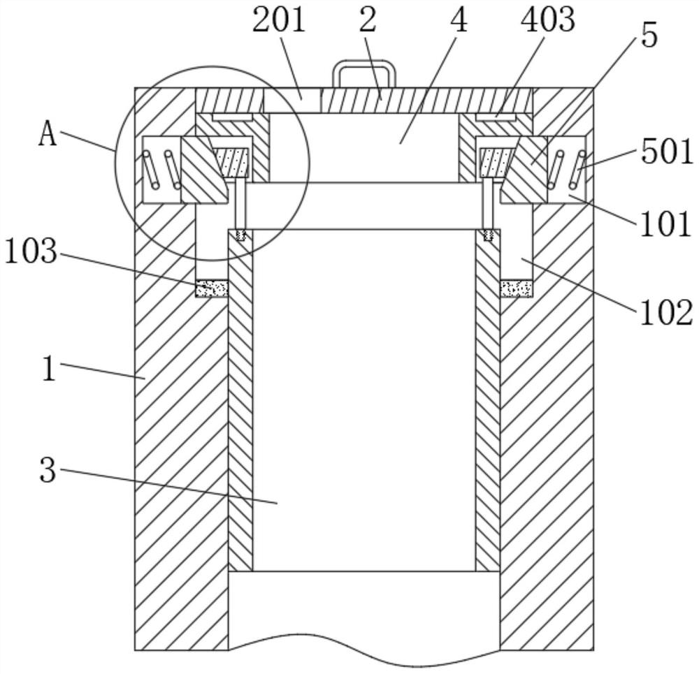 Hawse pipe cover mechanism for ship