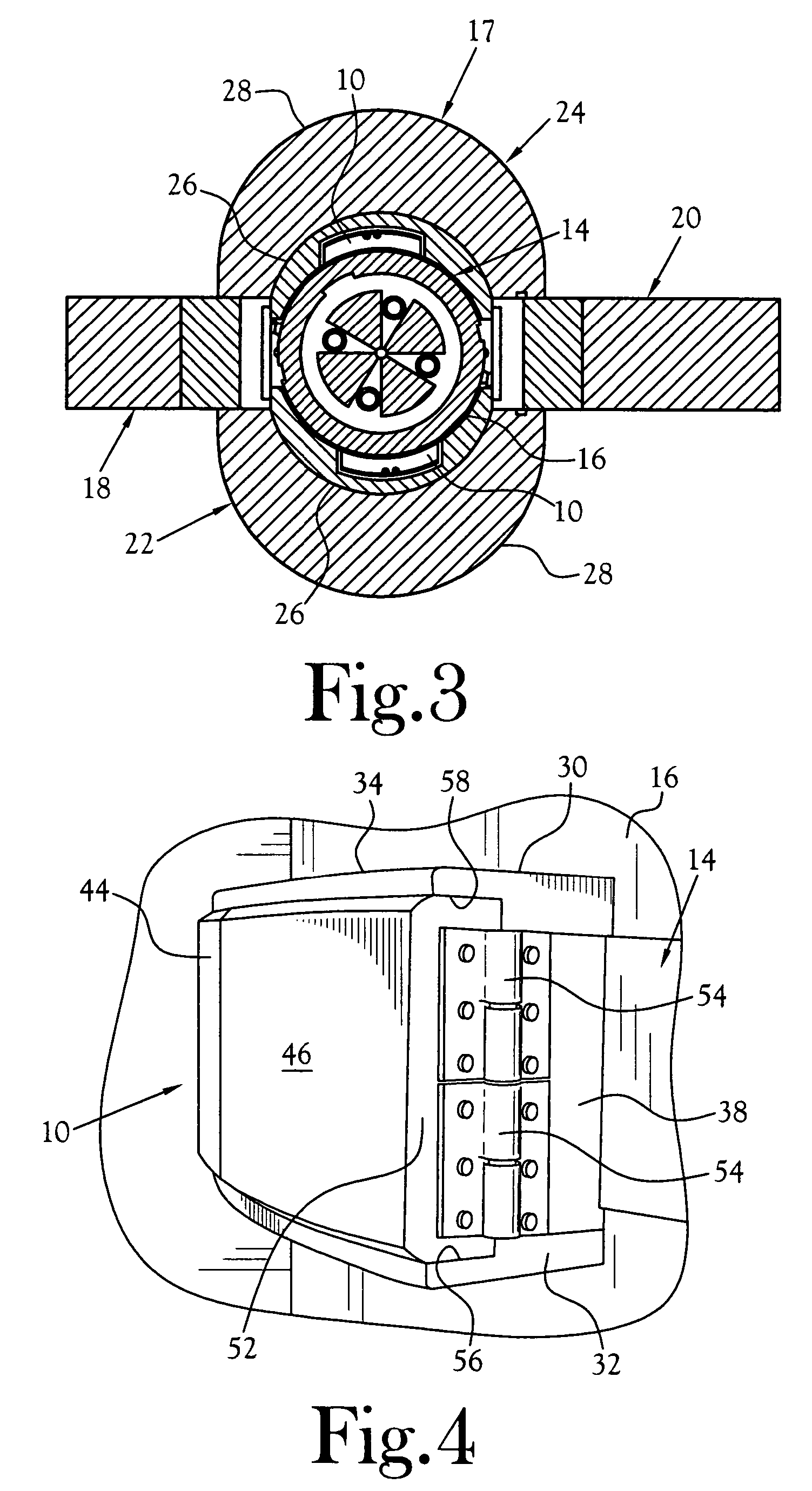 Closure for shielding the targeting assembly of a particle accelerator