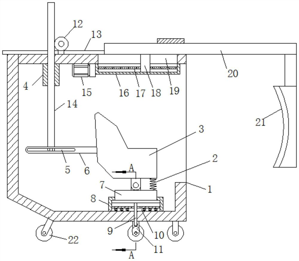 Amusement vehicle with projection function and method of using the same