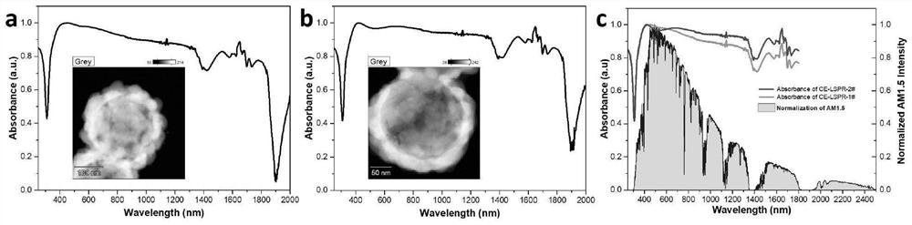 Method of generating hot steam in all-weather manner by nearly totally absorbing sunlight by coupled gain localized surface plasma resonance absorbent