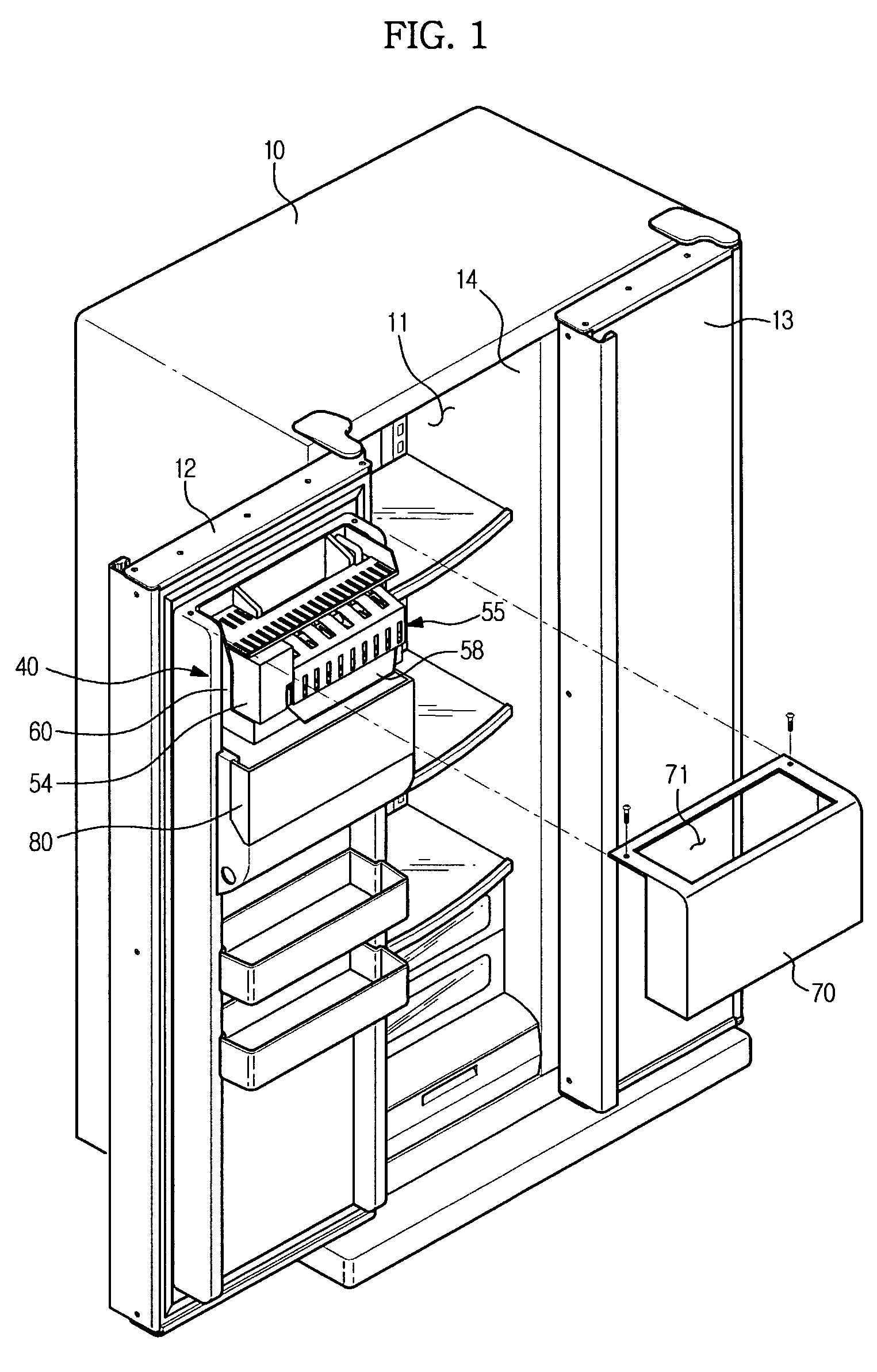 Ice maker and refrigerator having the same