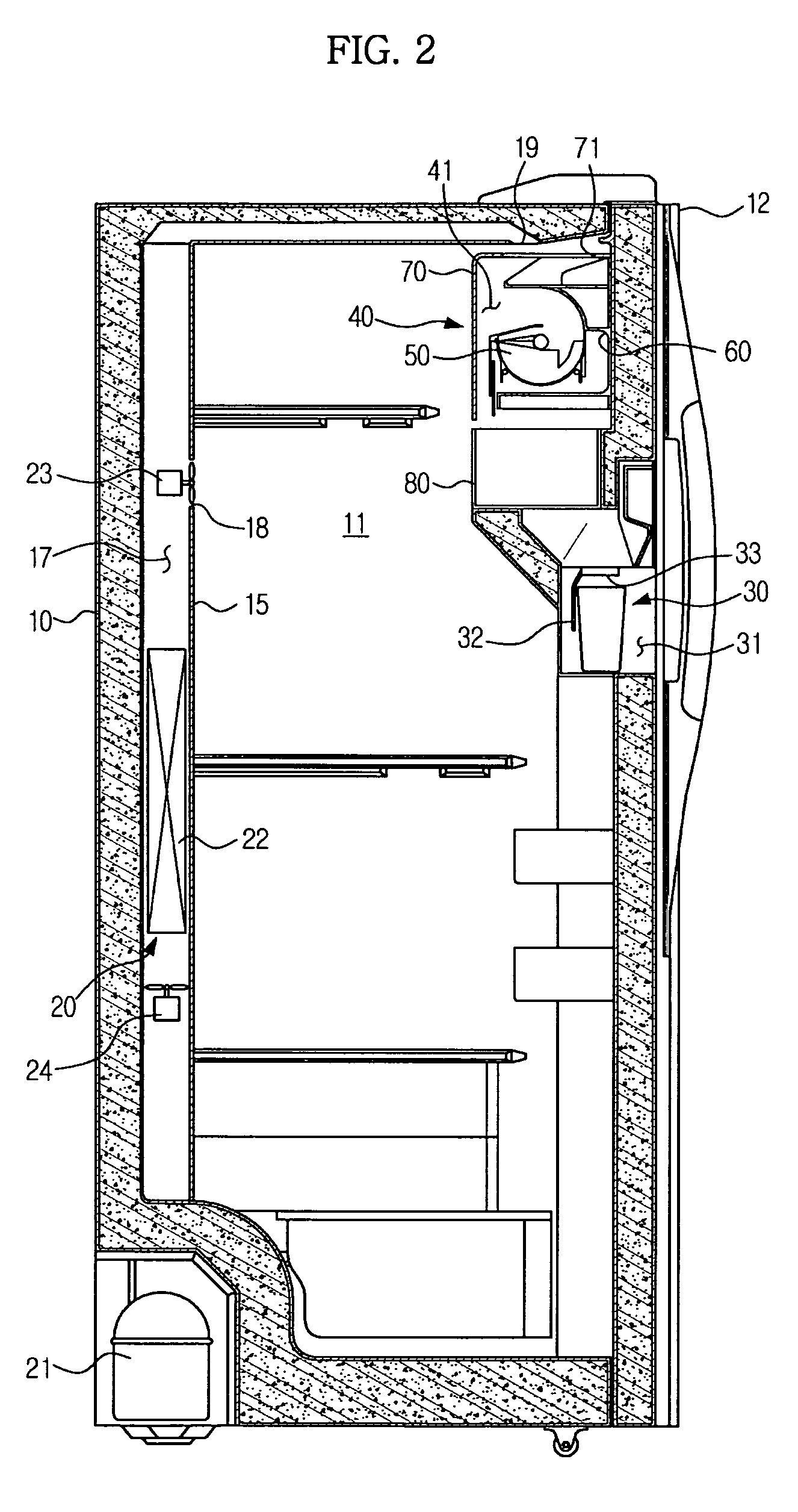 Ice maker and refrigerator having the same