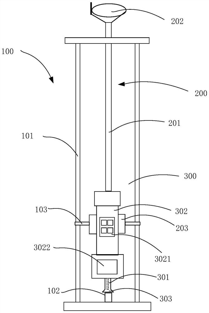 Hallux dorsal extension fixing mechanical testing device