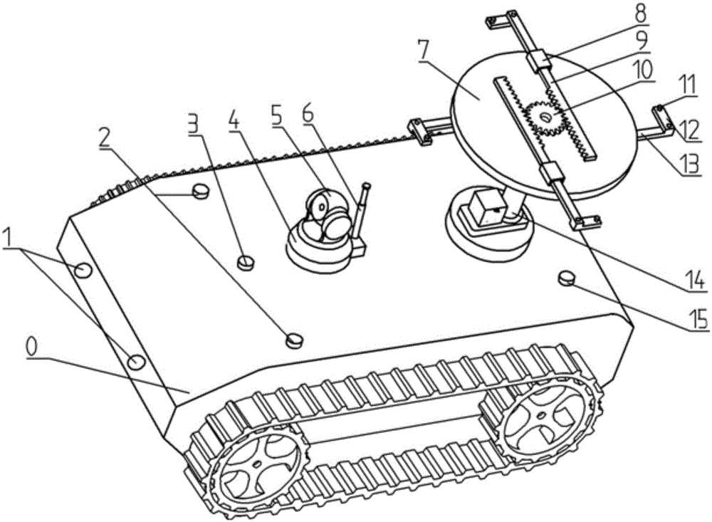 Adaptive microphone array sound positioning rescue robot and using method thereof