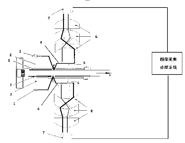 Cigarette quality on-line detection device and detection method based on machine vision