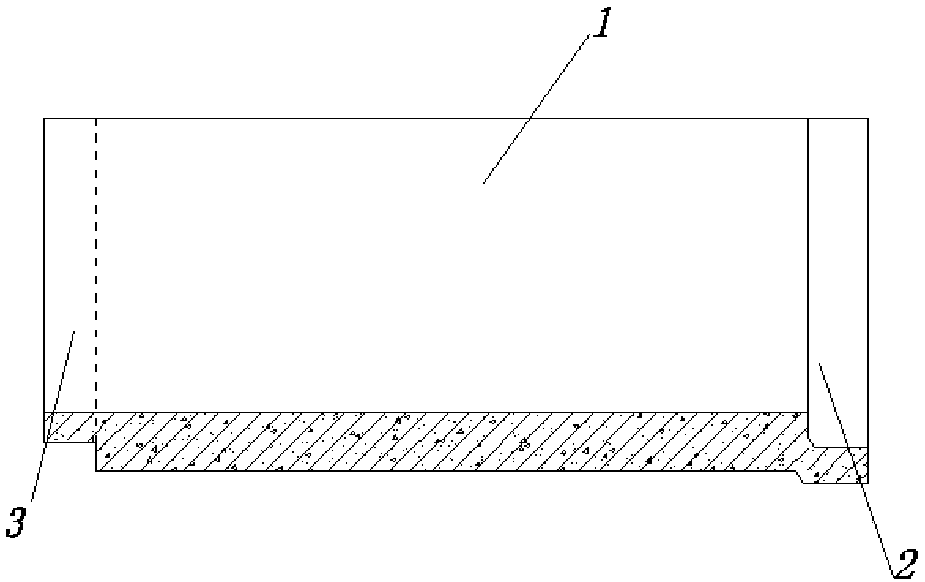 Parabola-shaped lap joint assembly type channel