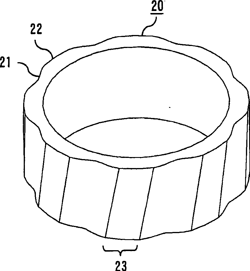 Ring type sintered magnet