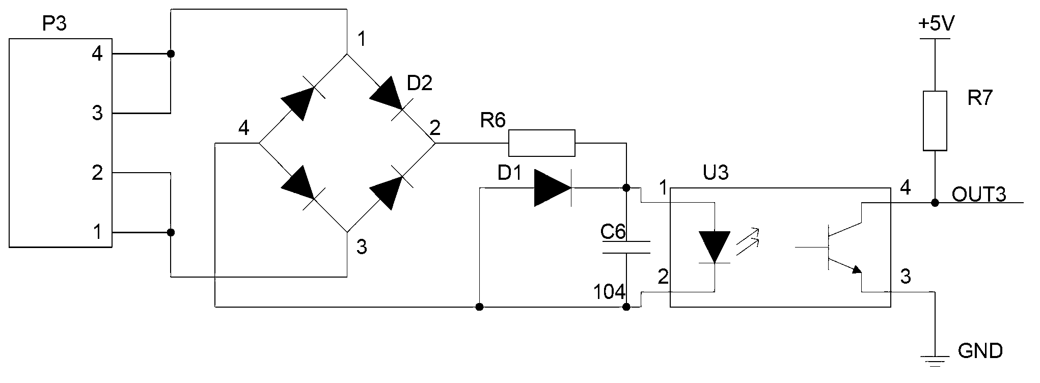 Intelligent power distribution switch control circuit fault detection circuit and detection method thereof