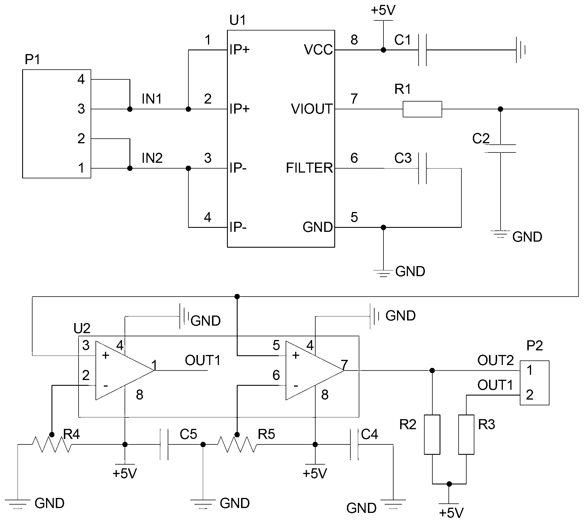 Intelligent power distribution switch control circuit fault detection circuit and detection method thereof