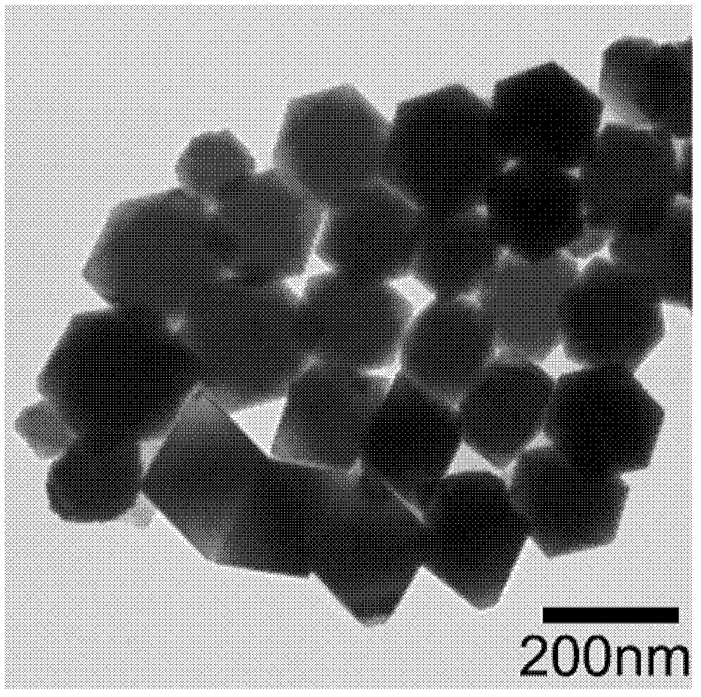 Method for preparing nanometer metallic oxide by bulk metallic oxide