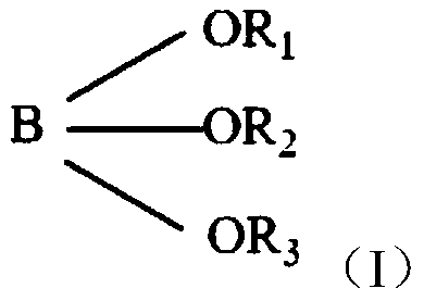 Boron-containing dopant slurry and application thereof