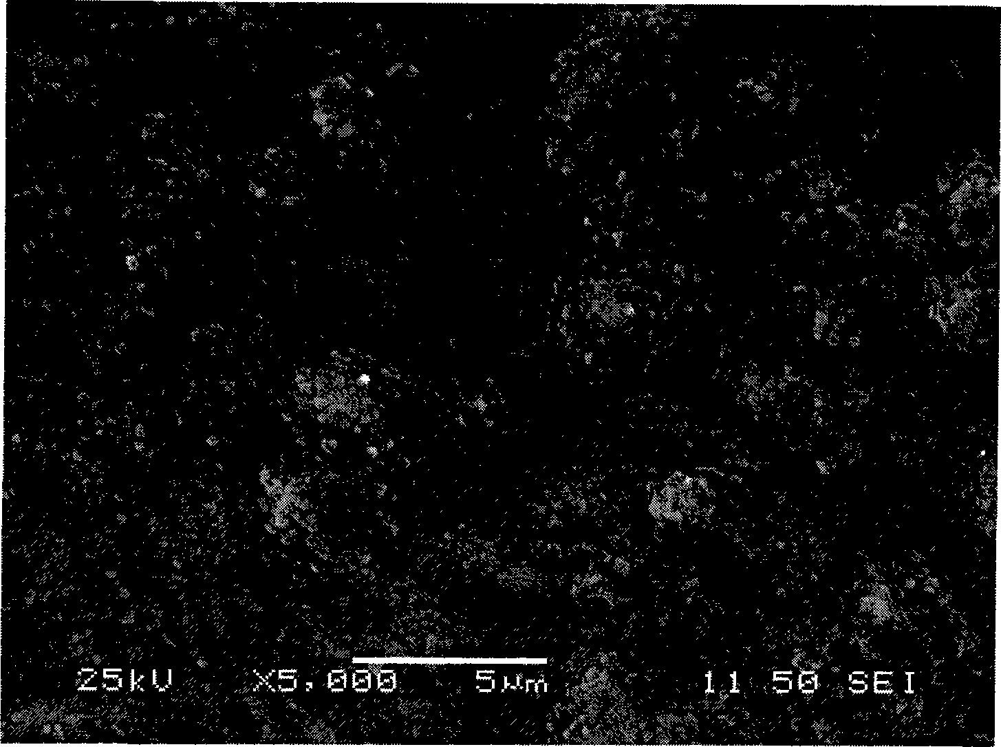 Method for preparing nitrous oxides selectivity reduction catalyst on metal alloy carrier