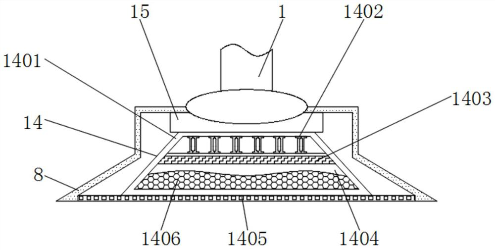 An automatic lubricating and cleaning device for a numerically controlled machine tool