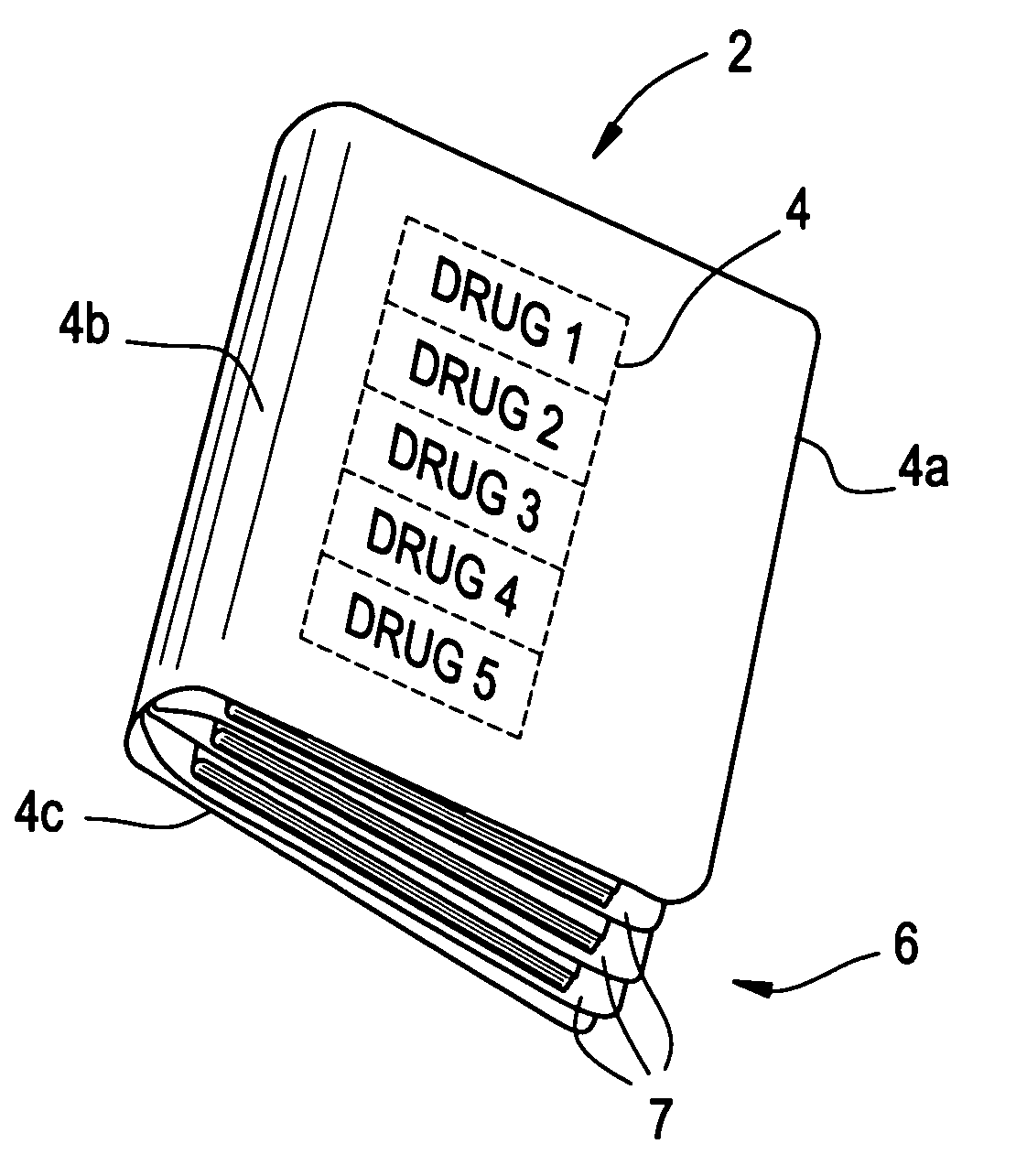 Portable prescription pad compendium with discount program reminder means