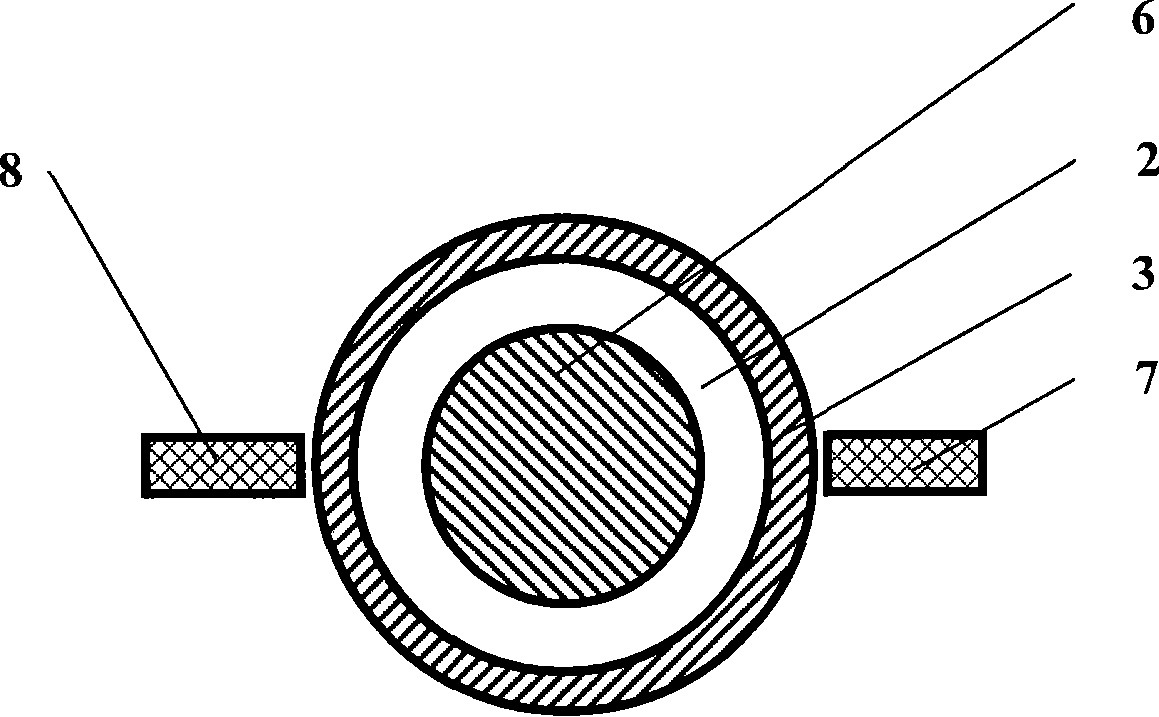 Forming method of annular magnetic body orientating along the direction of radius or diameter radiation