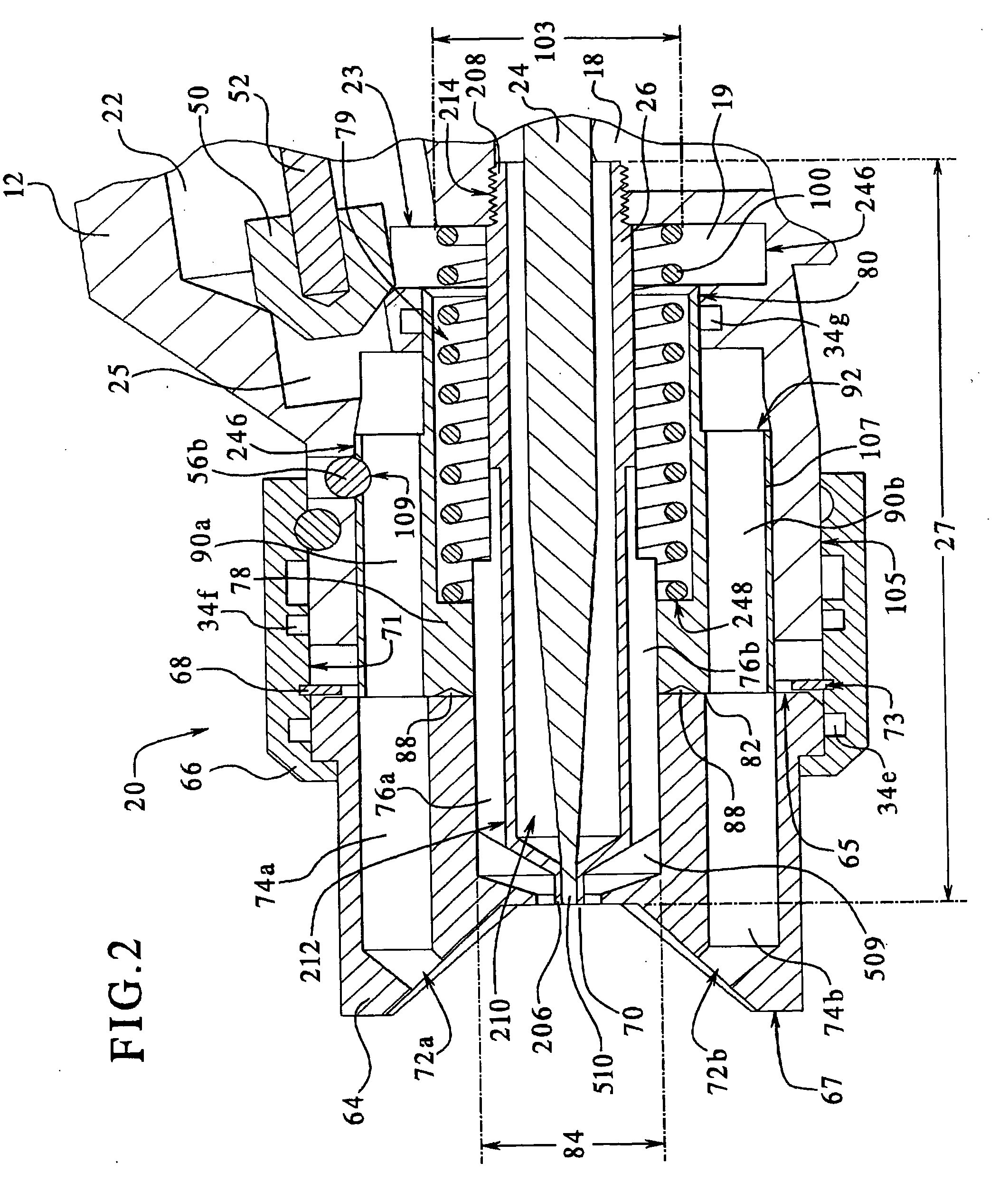 Spray gun coupled with a quick connect ring nut and a spring-loaded air diverter and a method for assembling the same