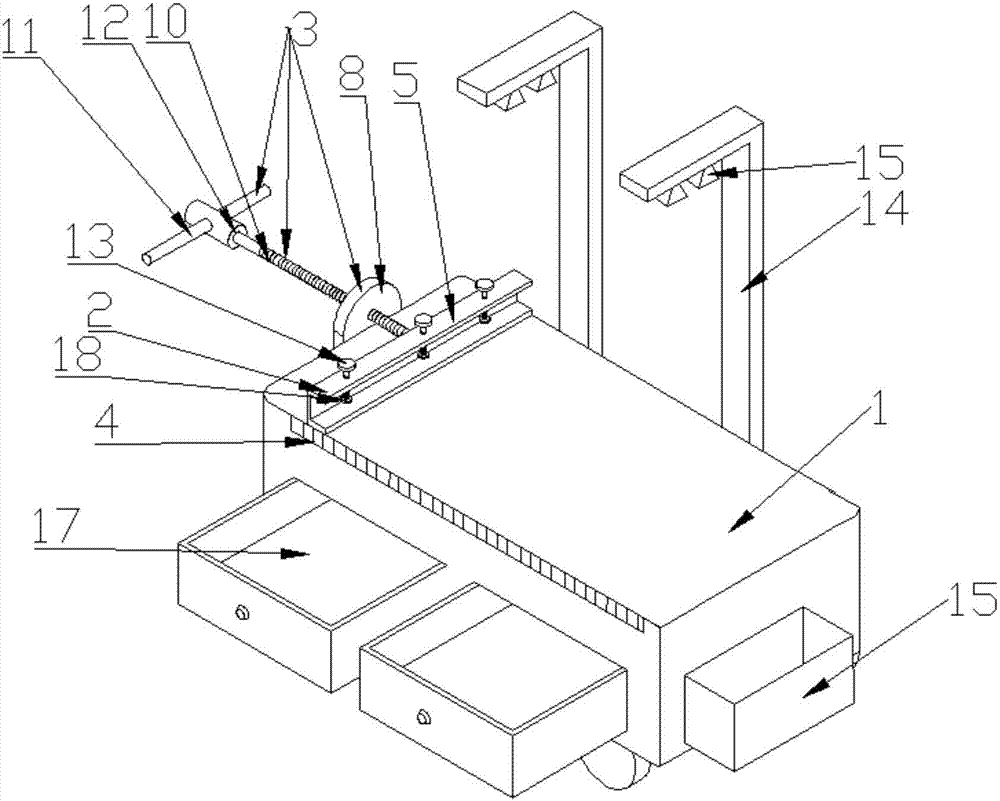 Equal-length cutting device for steel plate