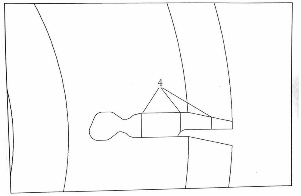 A Method for Broaching Deformation of Large Axial Tenon and Groove Notch and Eliminating the Edge