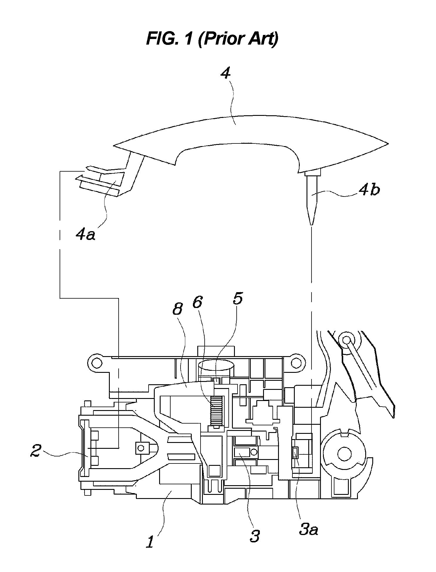 Outside door handle device for vehicle