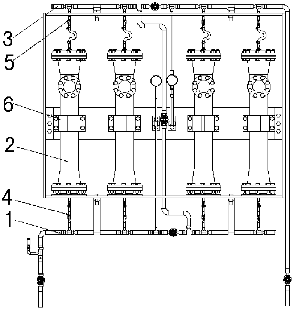 Small natural gas desulfurization device and desulfurization method thereof