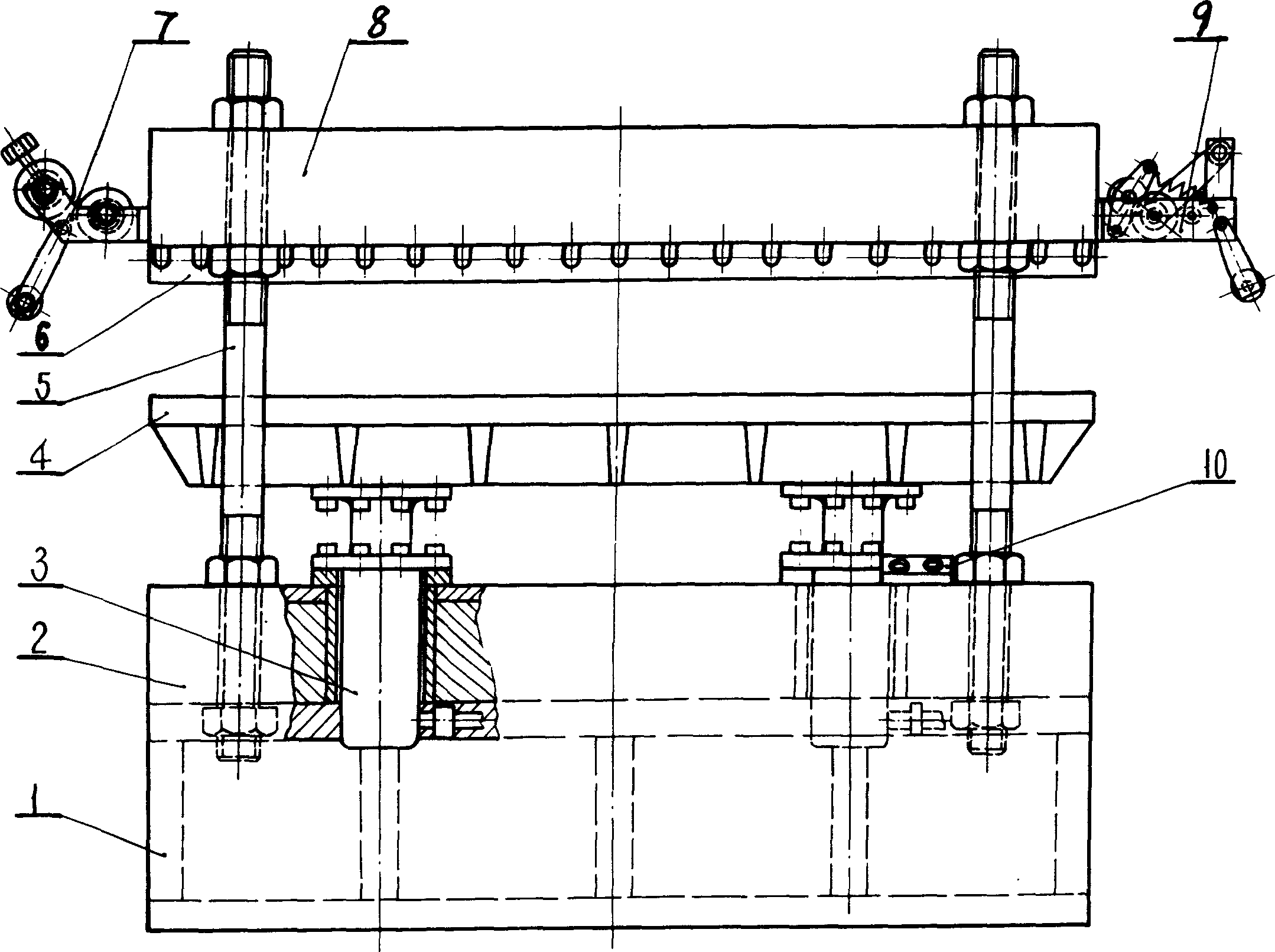 Hydraulic gold stamping machine