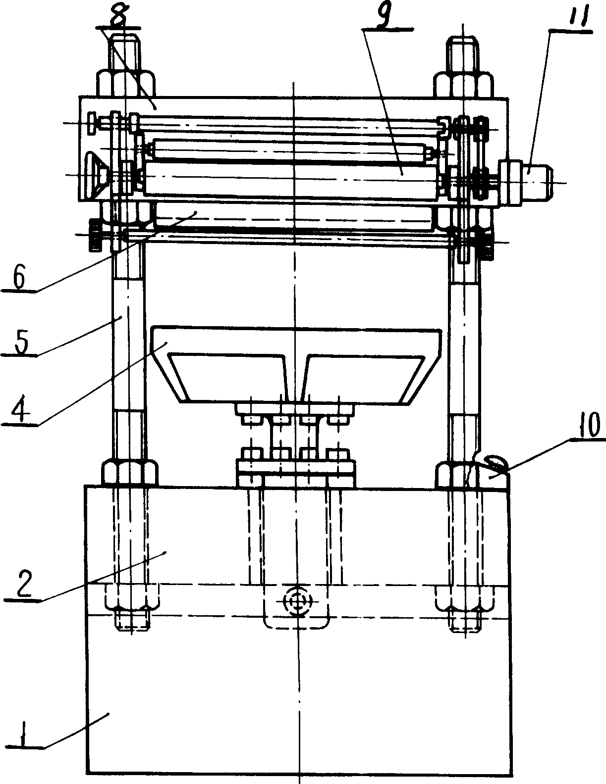 Hydraulic gold stamping machine