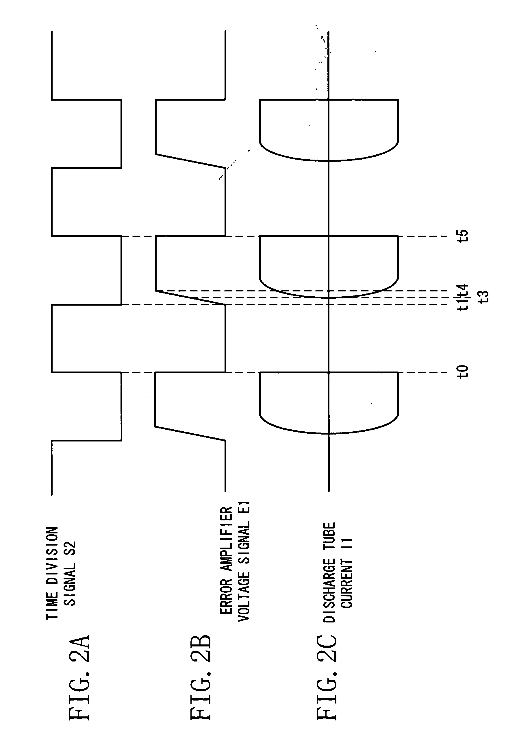 Discharge tube operation device