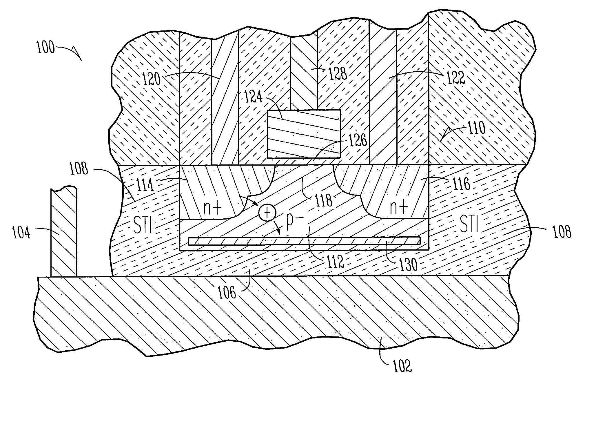 One transistor SOI non-volatile random access memory cell