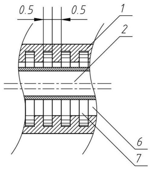 Radial heat transfer miniature channel heat pipe