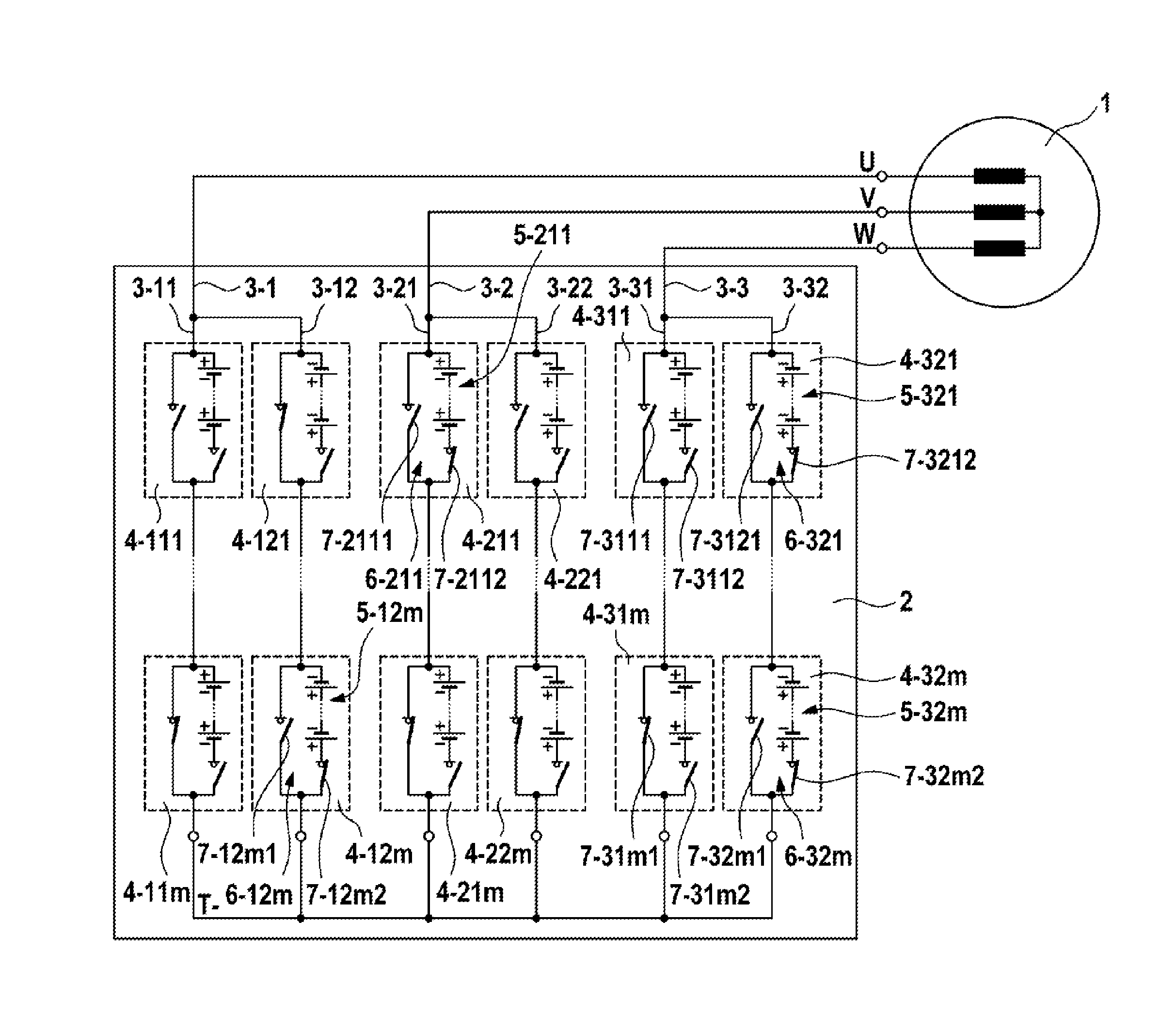 Controllable energy store and method for operating a controllable energy store