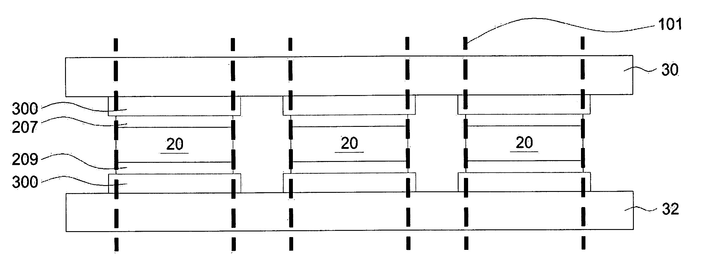 Light emitting diode (LED) with longitudinal package structure