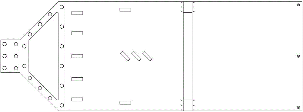 Multi-flexible-plate structure vibration measurement and control device and method on planar motion air floating working table