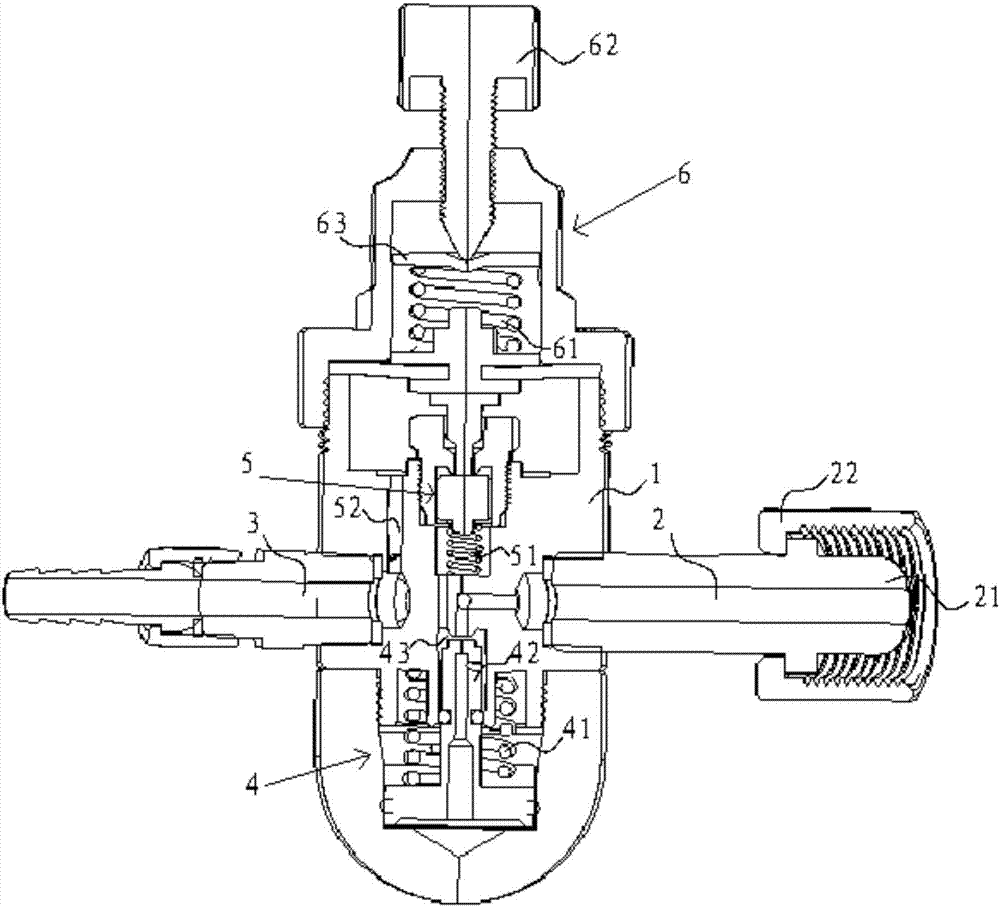 Secondary pressure relief valve